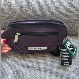 BNWT PUMA Quilted Waistpack – Purple Violet